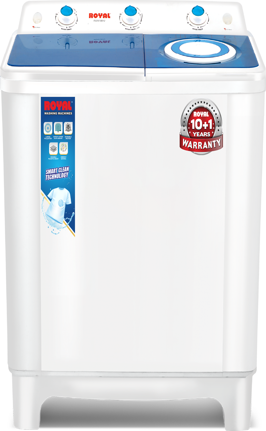 Royal Washing Machine RWM-8012T